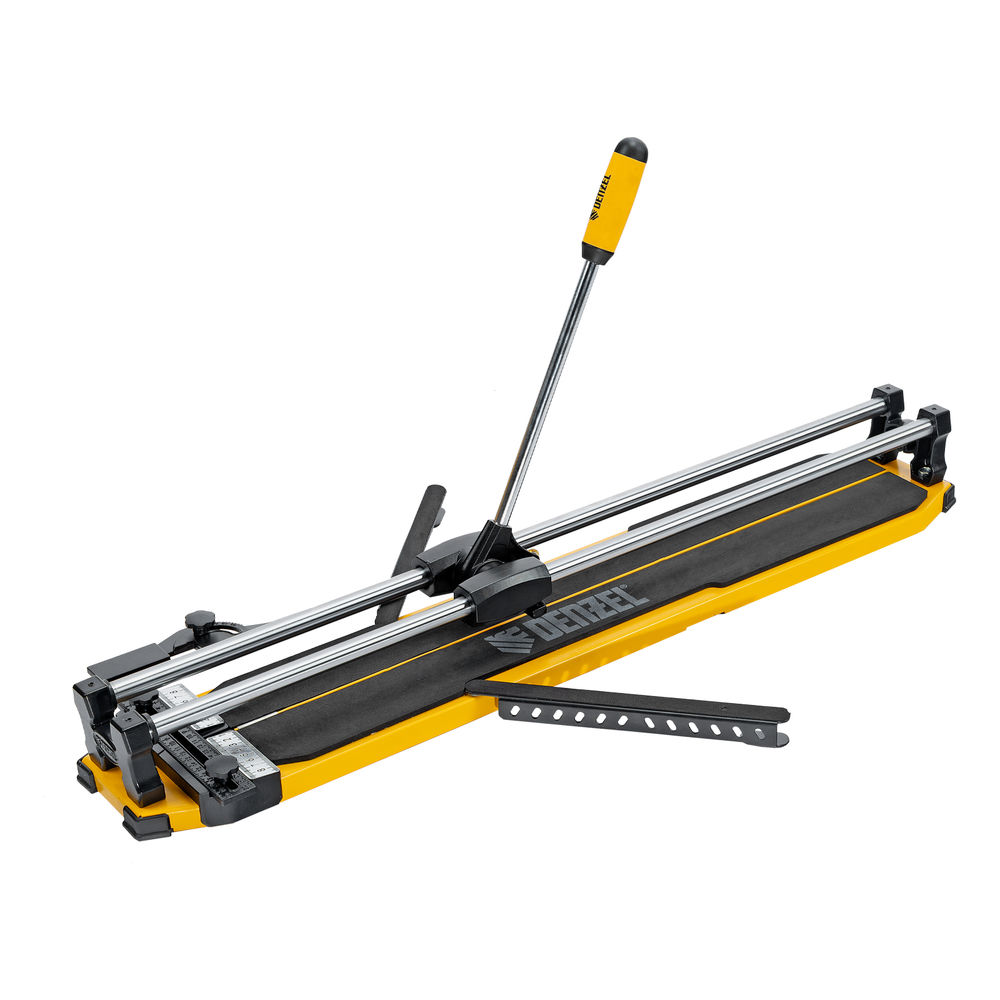 Плиткорез 800х14мм, цельнометал. напр., каретка на подш., стальная станина, рукоятка-пенал Denzel (877010)