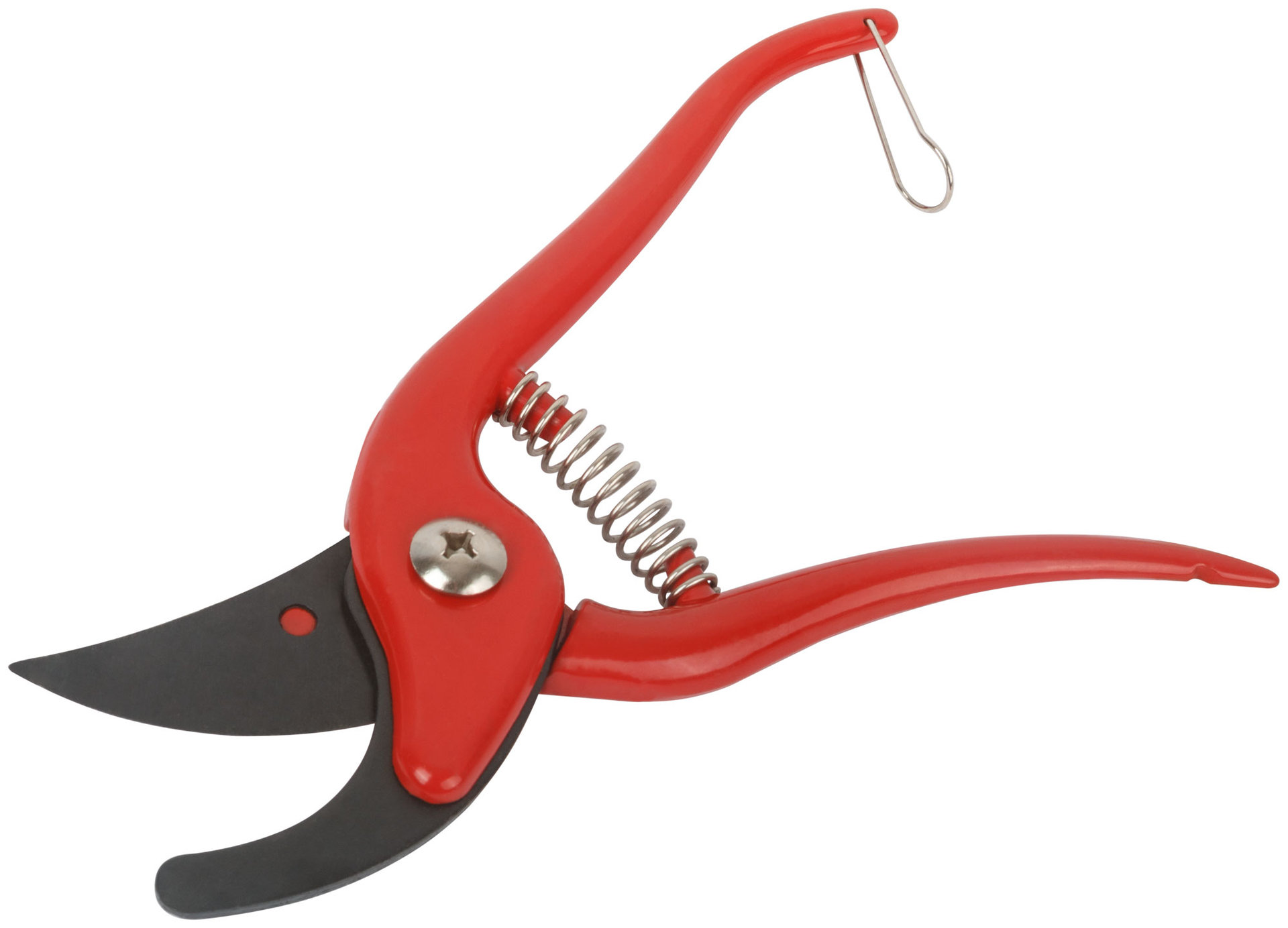 Секатор садовый, режущие кромки внахлест, алюминиевый корпус 200 мм (76264)