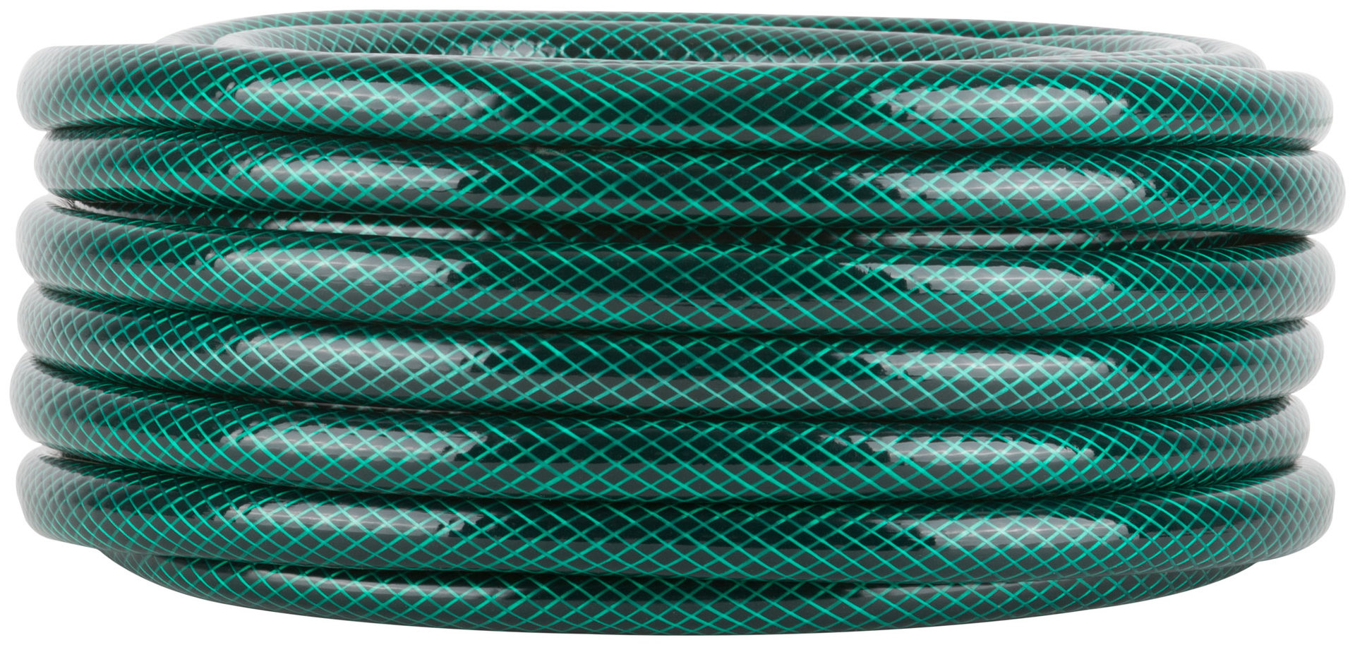 Шланг поливочный трехслойный армированный, зеленый 1/2 х 1,8 мм х 15 м (76304)