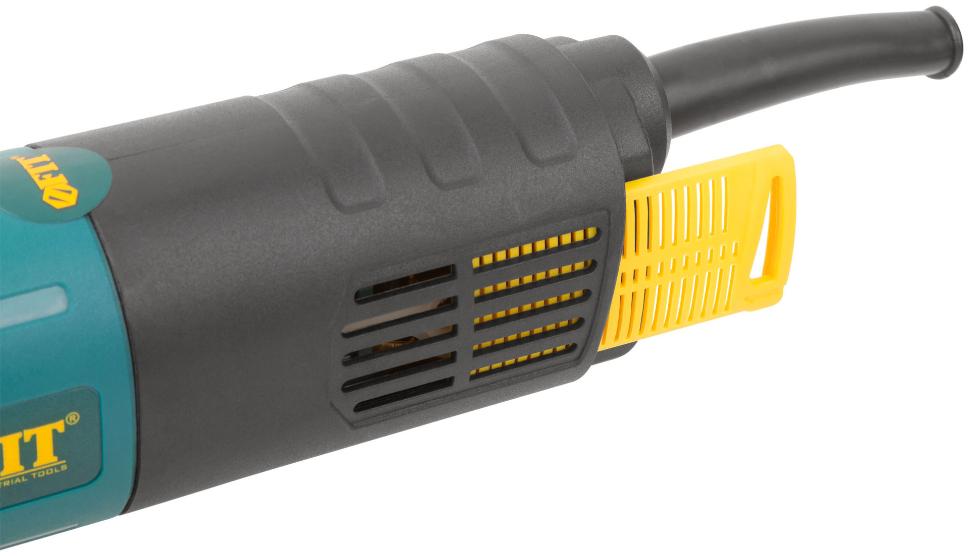 Шлифмашина угловая 900 Вт; 11000 об/мин; КлК 125 мм; 1,9 кг; армир. ротор; мал.; рез. накл.; коробка (80315)