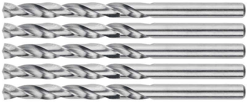 Сверло по металлу HSS шлифованное в блистере, угол заточки 135°, 10,0 x 133 мм (1 шт.) (35647М)