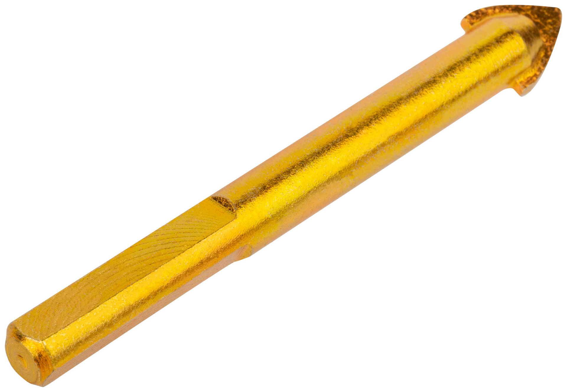 Сверло универсальное по кафелю, стеклу, керамограниту, бетону, кирпичу, трехгранный хвостовик, 12х85 мм (35177)