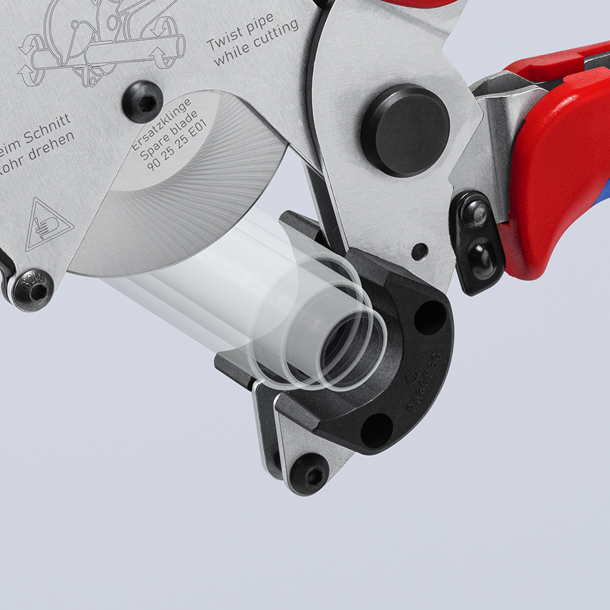 Труборез-ножницы для композитных и пластиковых труб, O 26 мм (KN-902525)
