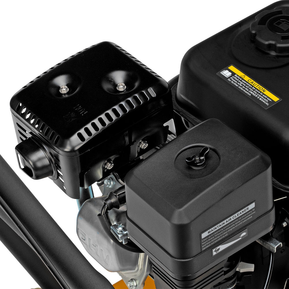 Виброплита бензиновая VC-30W, 30 кН, 60*45 см, 196 см3, бак для воды Denzel (97042)