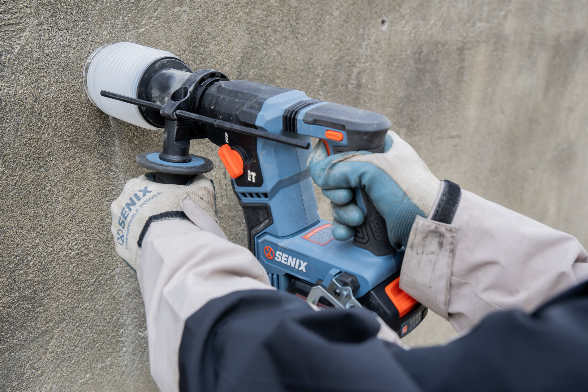 Перфоратор SDS-plus, 1.2Дж, 17 мм, 1х4Ач, ЗУ, кейс X2 20В