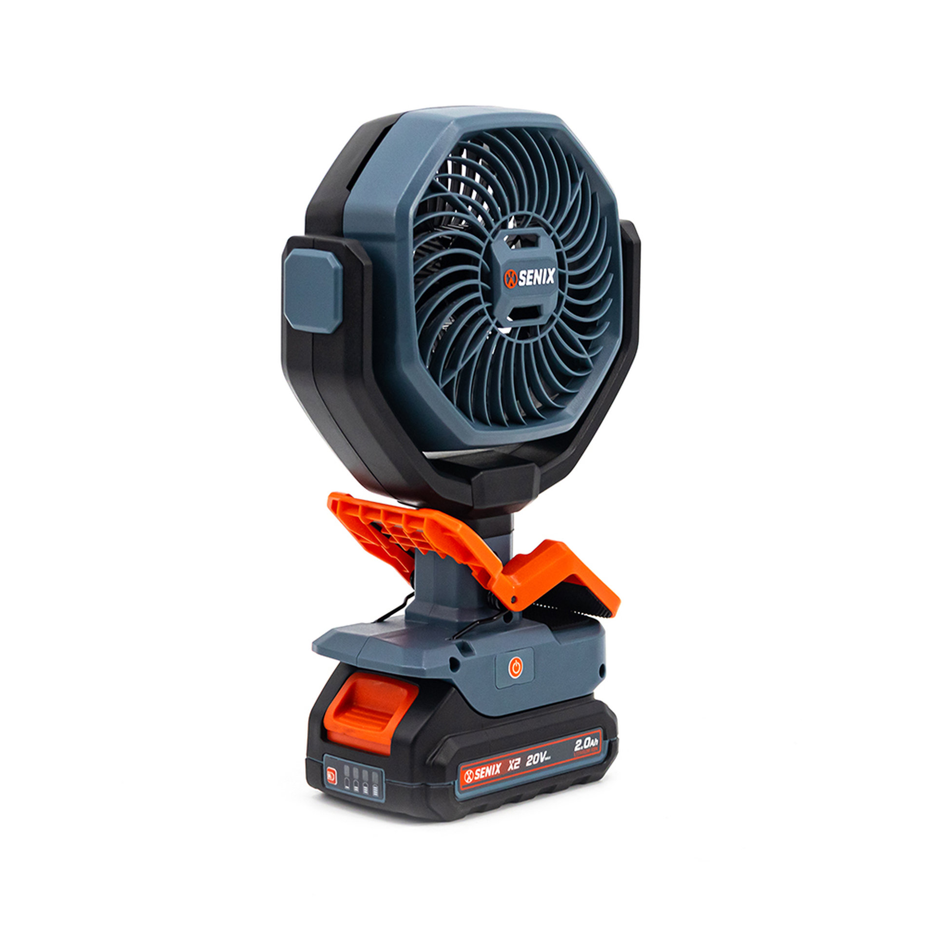 Вентилятор аккумуляторный, без АКБ и ЗУ X2 20В