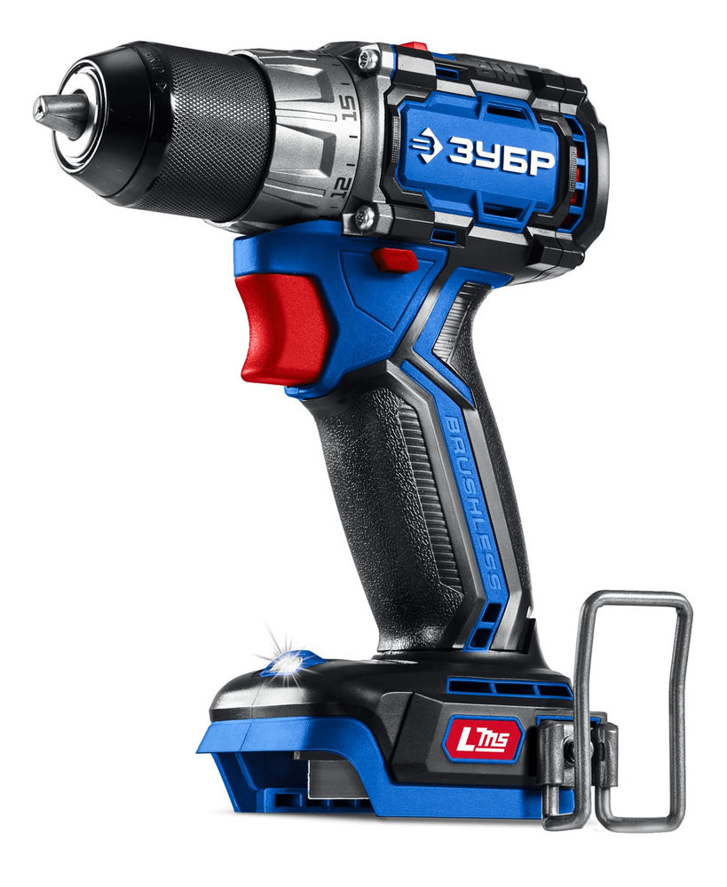 Бесщеточная дрель-шуруповерт 20 В 50 Н·м без АКБ LMS ПРОФЕССИОНАЛ ЗУБР КОМПАКТ #1 DB-50