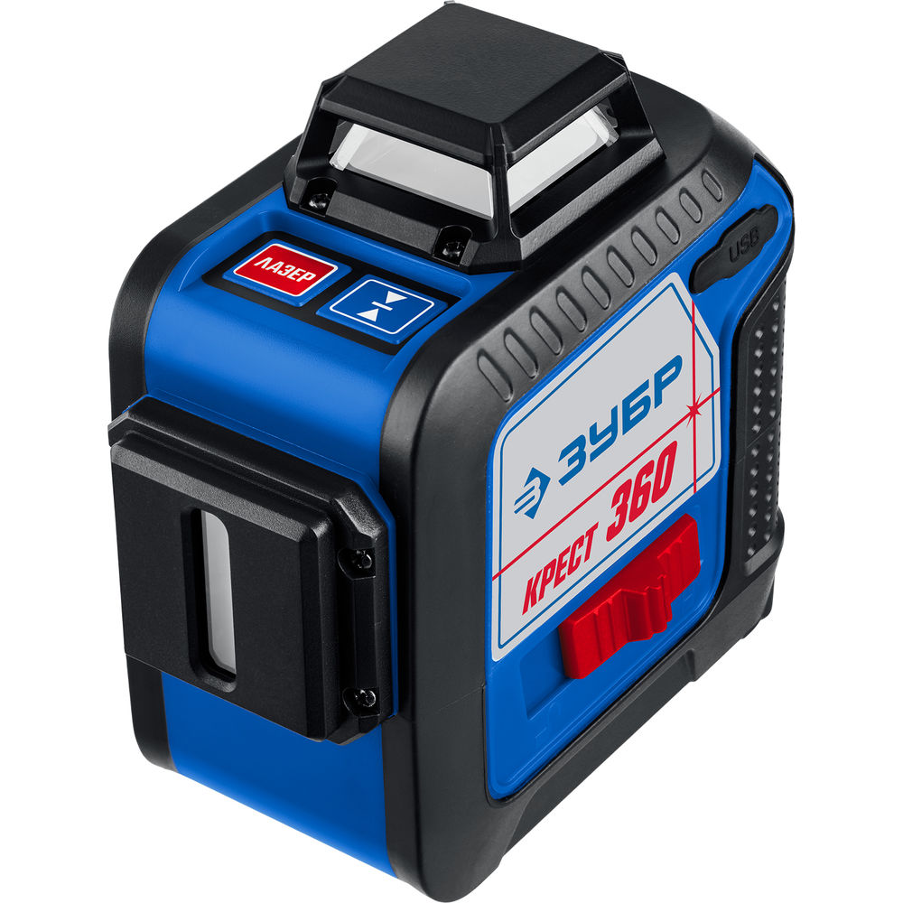 Лазерный нивелир Крест 360 №2, 20 - 70 м ЗУБР Профессионал 34906-2_z01