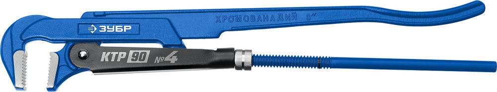 Трубный ключ с прямыми губками КТР-90, №4, 3, 670 мм ЗУБР Профессионал 27335-4_z02