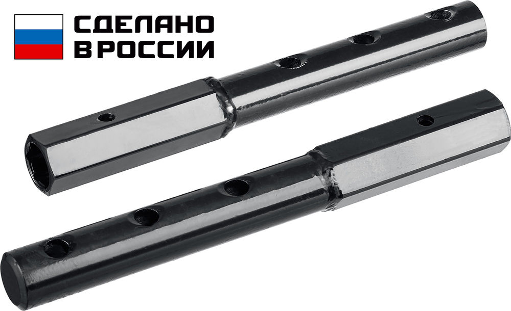 Удлинитель УД-2 НЕХ 23 - круг 30 мм, 2 шт ЗУБР 707107-2