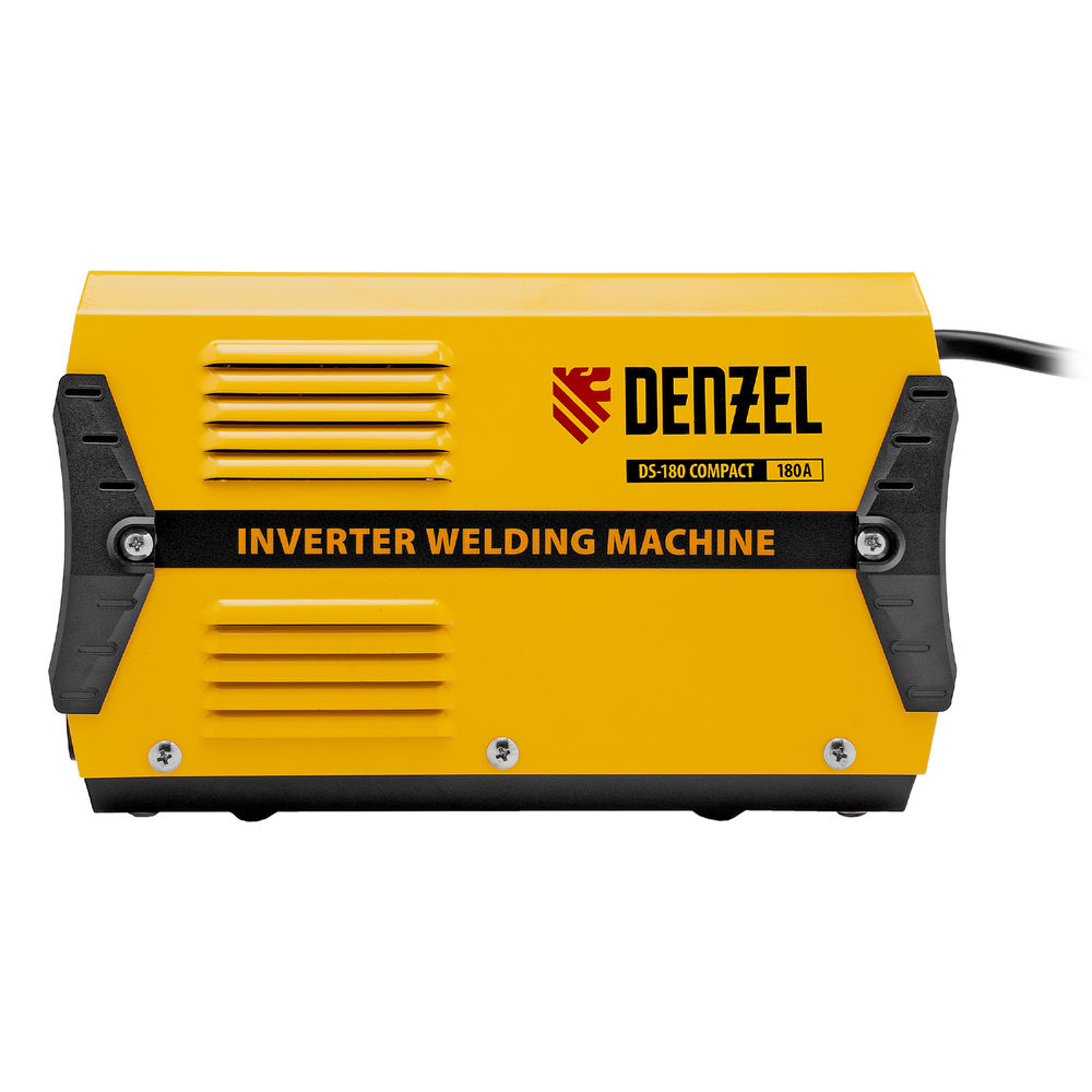 Аппарат инверторный дуговой сварки DS-180 Compact, 180 А, ПВ 70%, диаметр электрода 1.6-4 мм Denzel (94372)