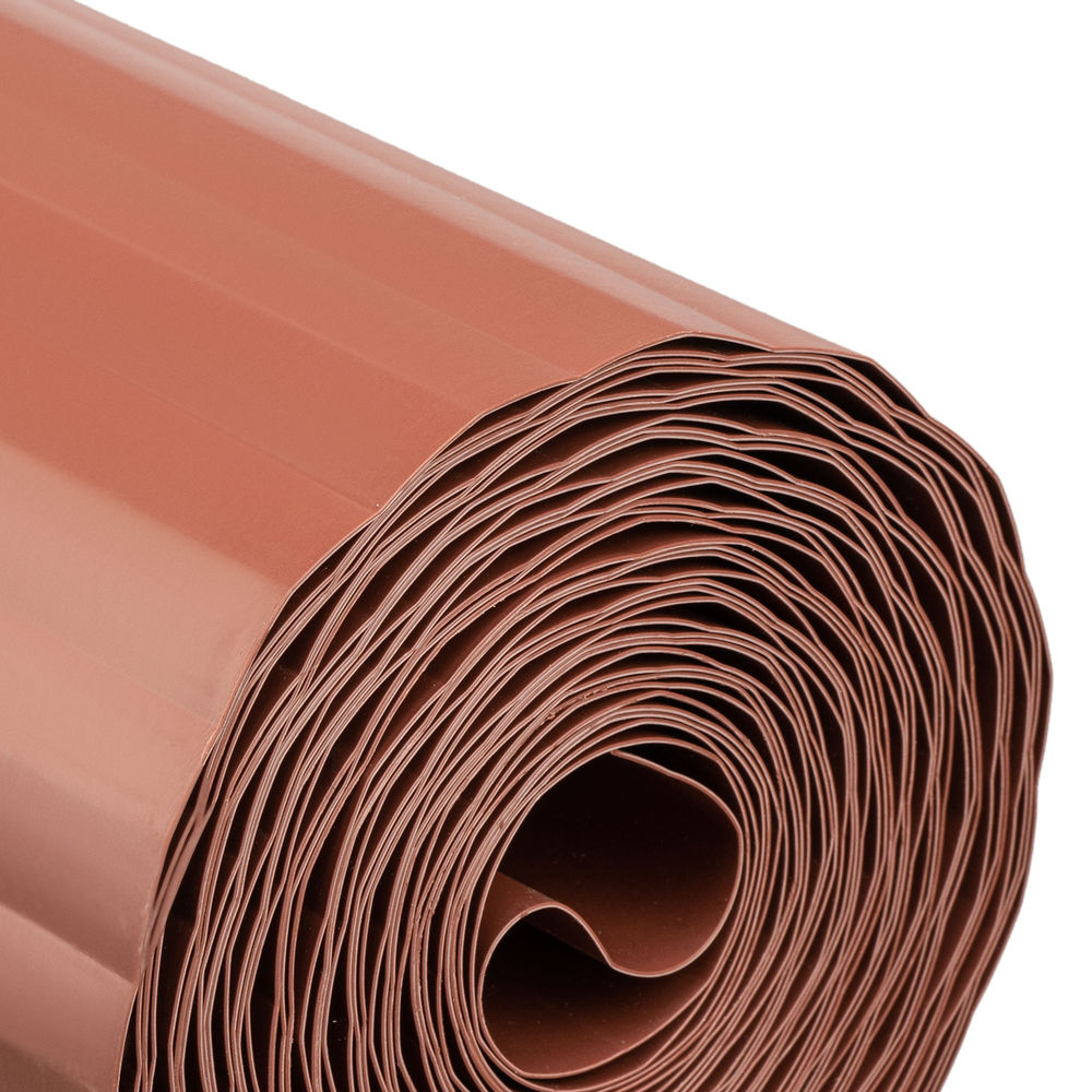 Бордюрная лента, 20 х 900 см, полипропиленовая, коричневая, Palisad (64485)