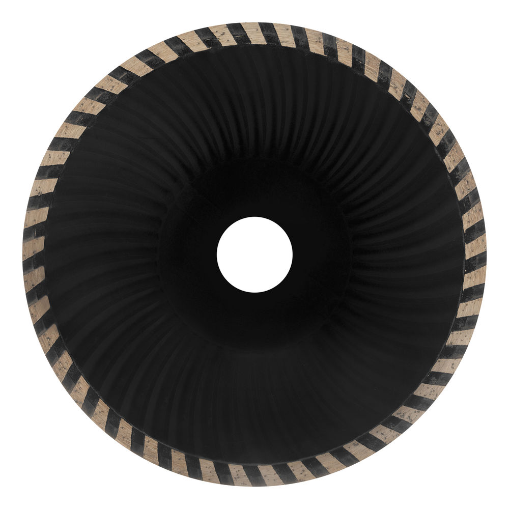 Диск алмазный, отрезной Turbo, 150 х 22.2 мм, сухая резка Sparta (731215)