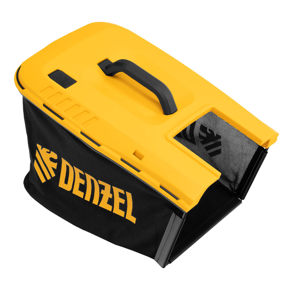 Газонокосилка электрическая GMC-2000, шир. 44см, 2000 Вт, 6 уров., травосб. 45 л Denzel (96630)