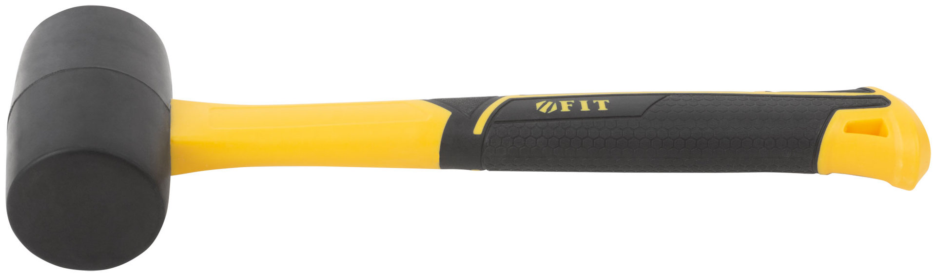 Киянка резиновая, фиберглассовая ручка 45 мм ( 230 гр )