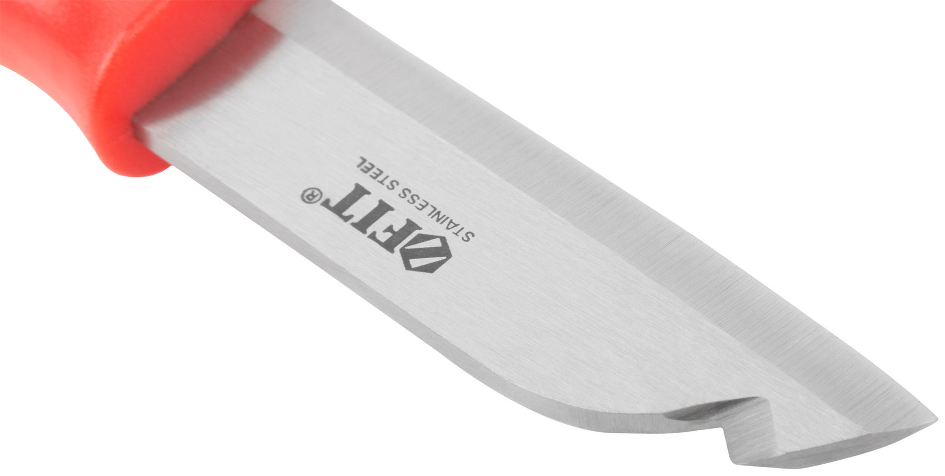 Нож изолированный 1000 В, нерж.сталь, 190 мм, лезвие 68 мм, прорезин.ручка (10607)