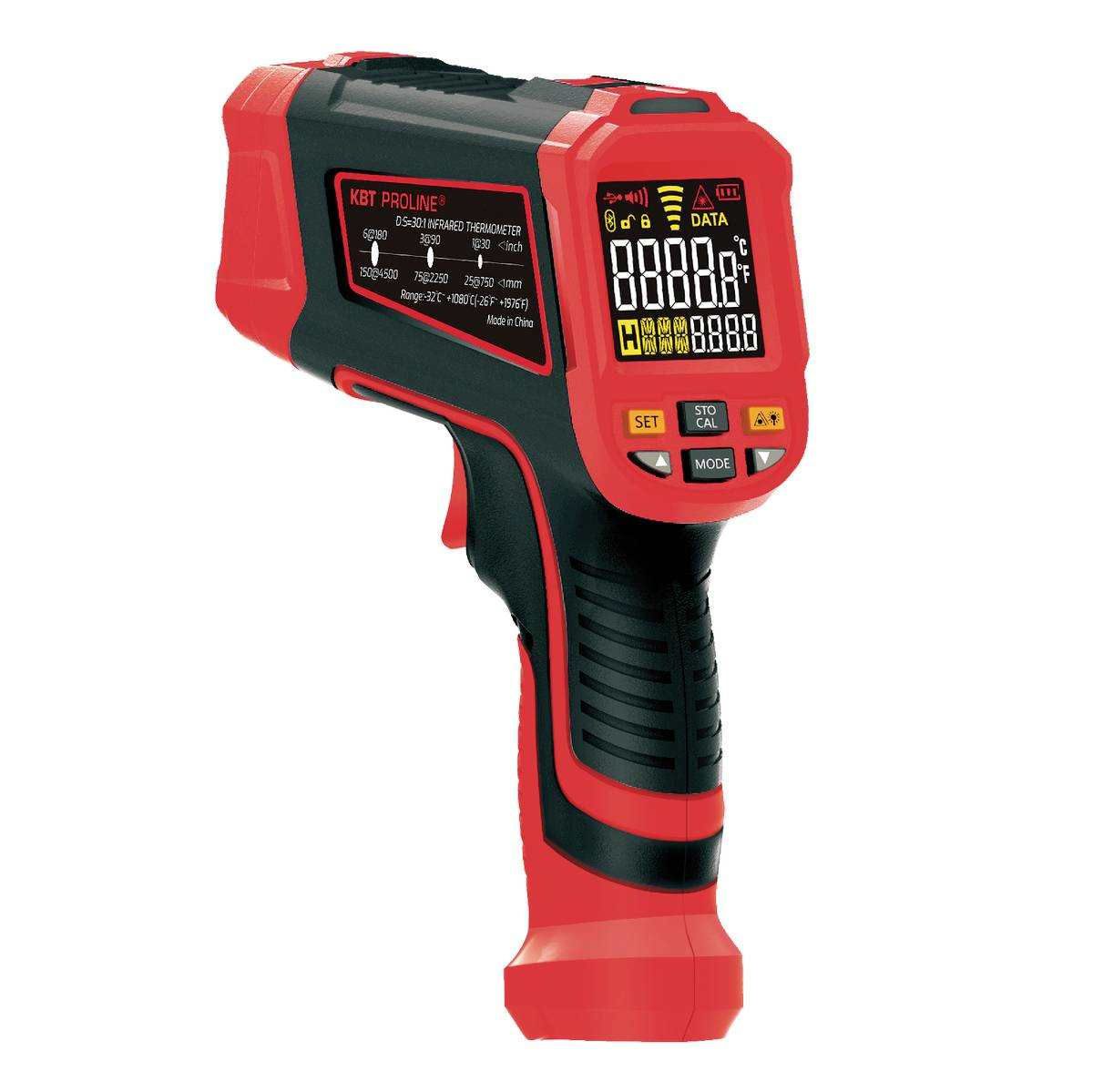 Пирометр бесконтактный цифровой KT 653 серия PROLINE (КВТ) (87246)