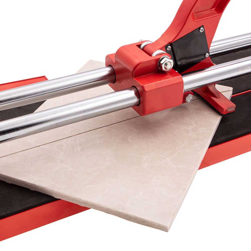 Плиткорез 600 х 16 мм, литая станина,каретка на подшипниках, усиленная рукоятка MTX (87609)