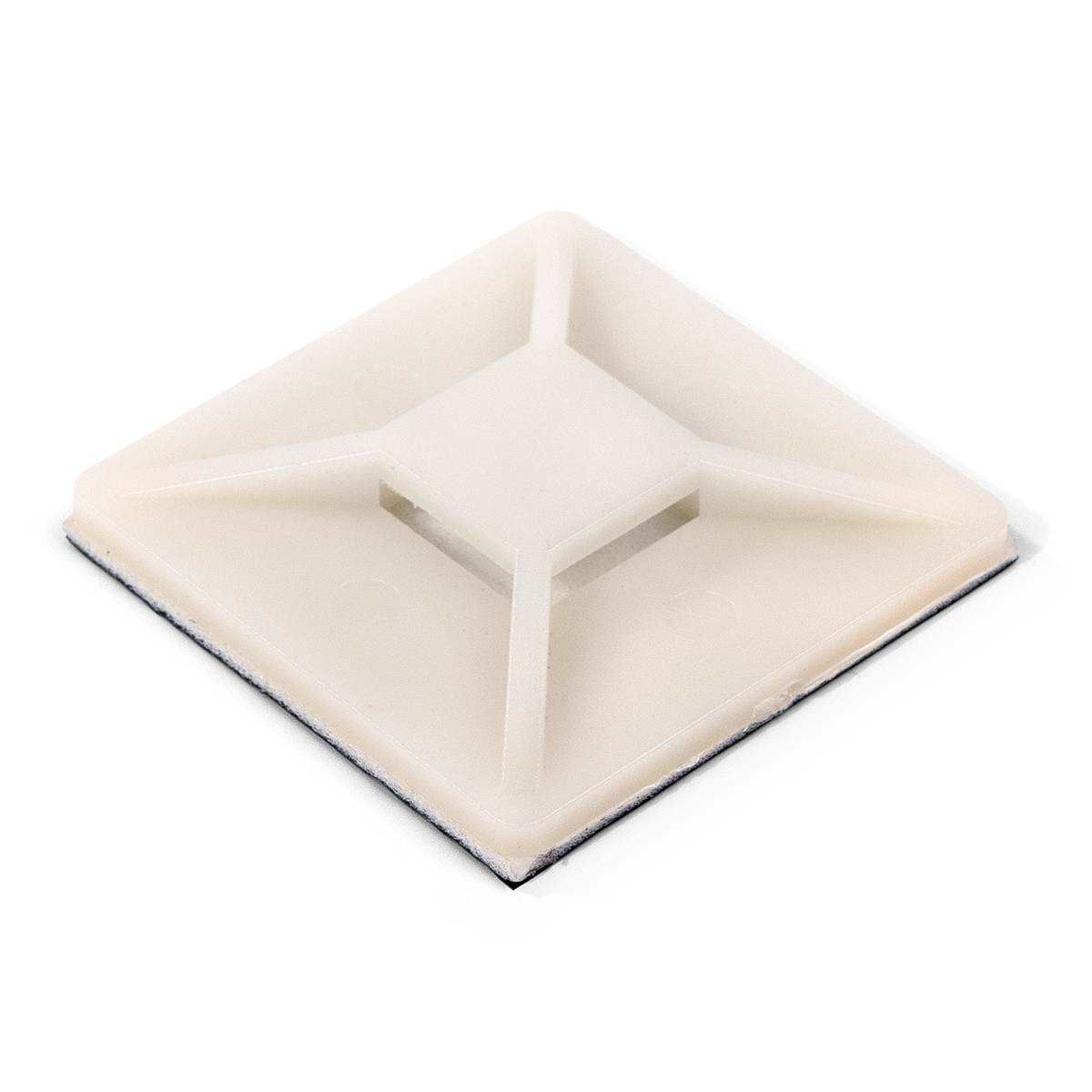 Площадка самоклеящаяся ПМС 40х40 (бел) (100шт) (Fortisflex) (49447)