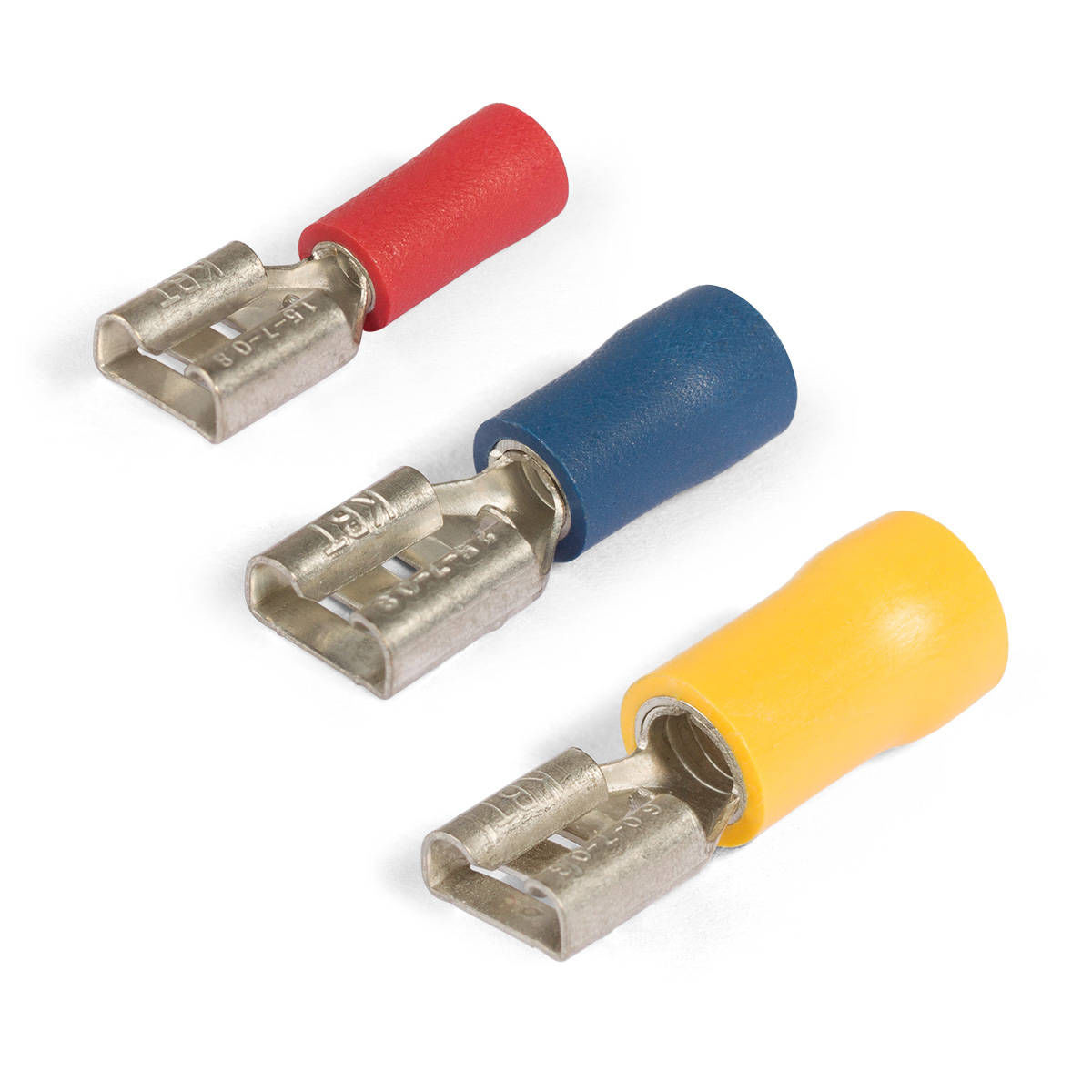 Разъем кабельный плоский изолированный «мама» ВРПИ-М 2.5–(6.3) серия ПРОФИ (КВТ) (59129)