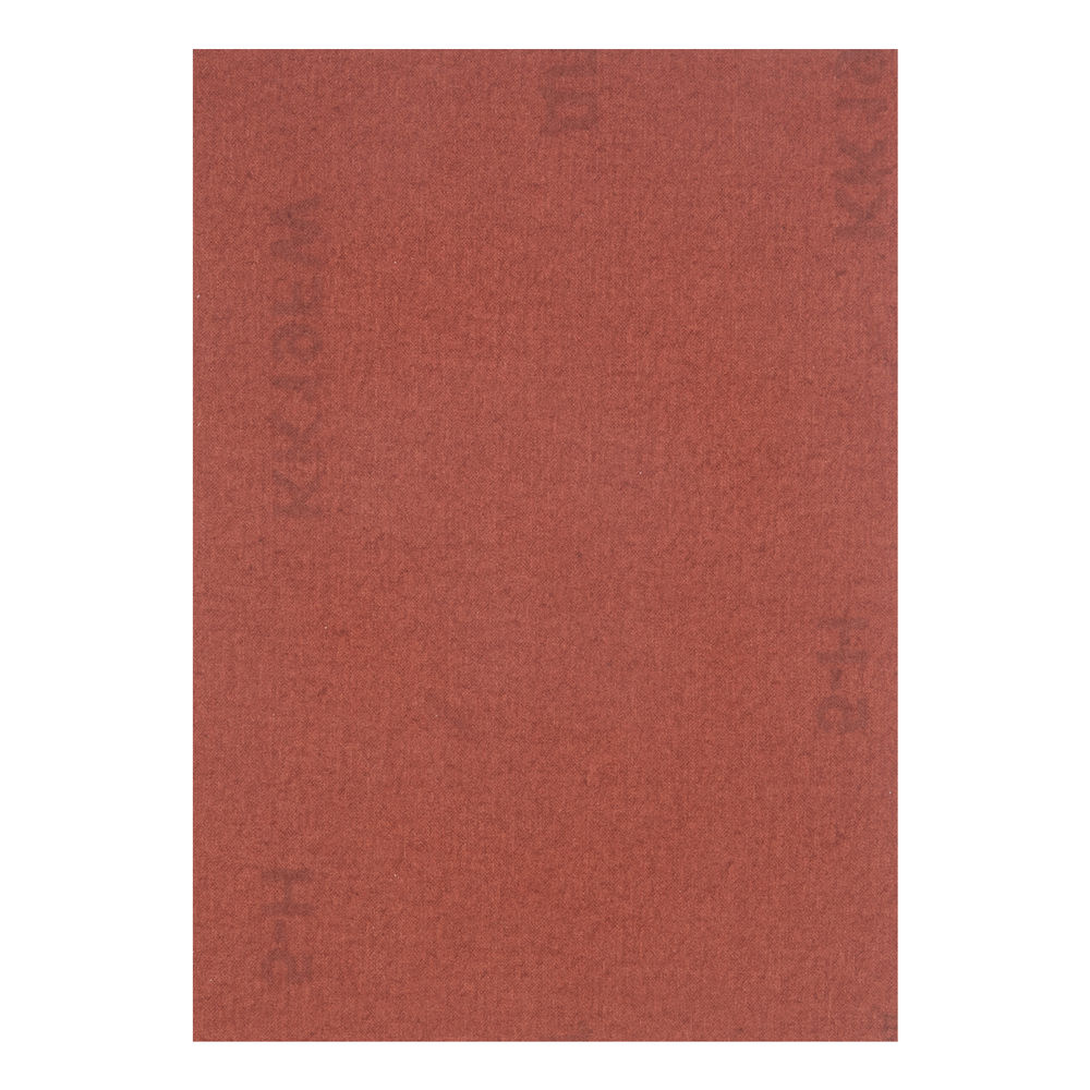 Шлифлист на тканевой основе, зернистость № 5, 240 х 170 мм, 10 шт, водостойкий, БАЗ (75655)