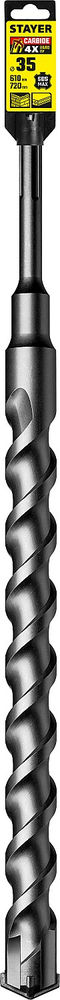 Бур SDS-max Professional Hercules-4Х STAYER 35x610/720 мм 29370-610-35  