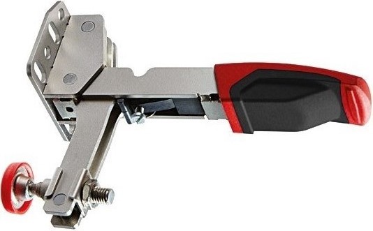 Зажим вертикальный с коленчатым рычагом 2.5 кН, с открытым плечом и горизонтальным основанием 40 STC-VH50 BE-STC-VH50