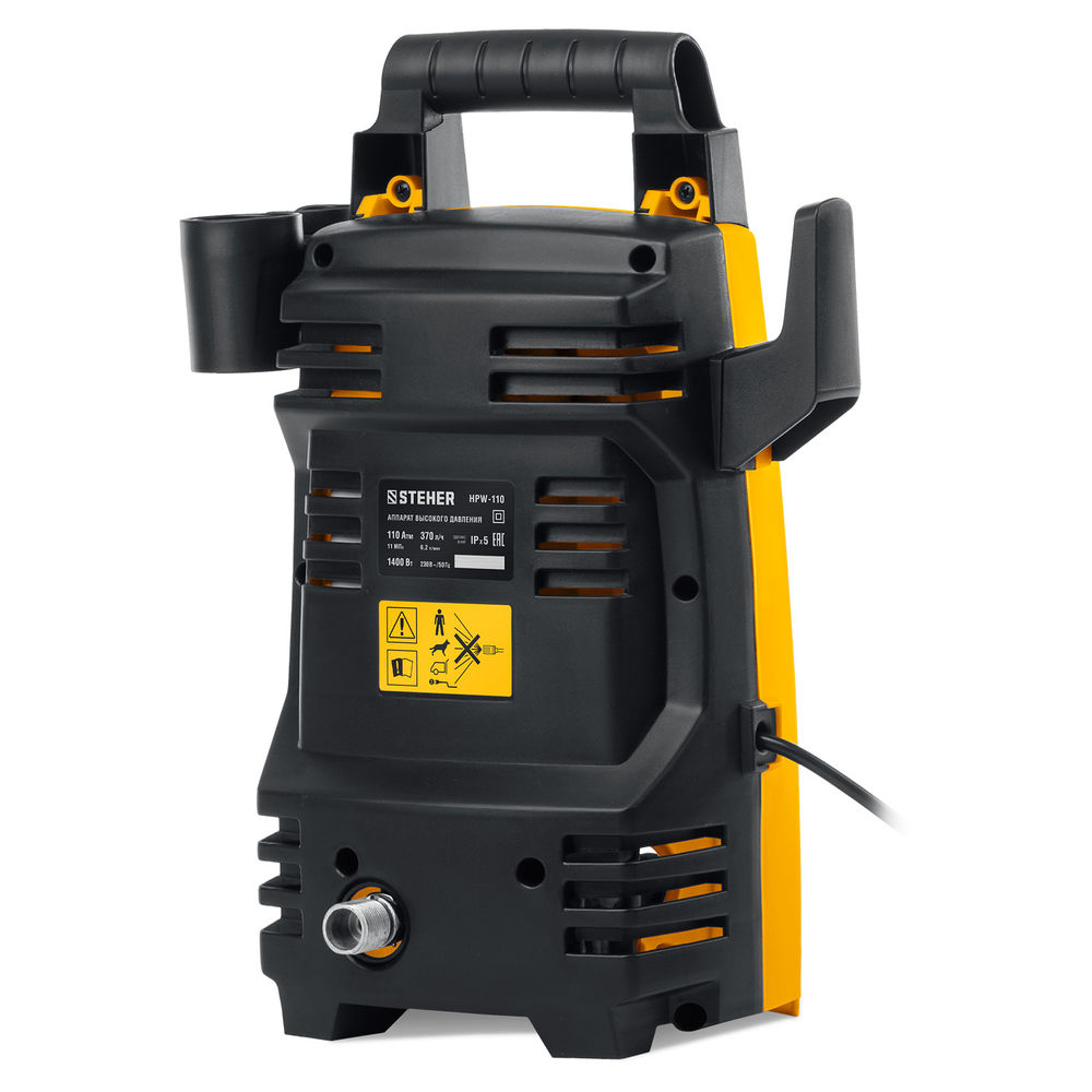 Мойка высокого давления 110 Атм, 1400 Вт, пистолет G-180 STEHER HPW-110
