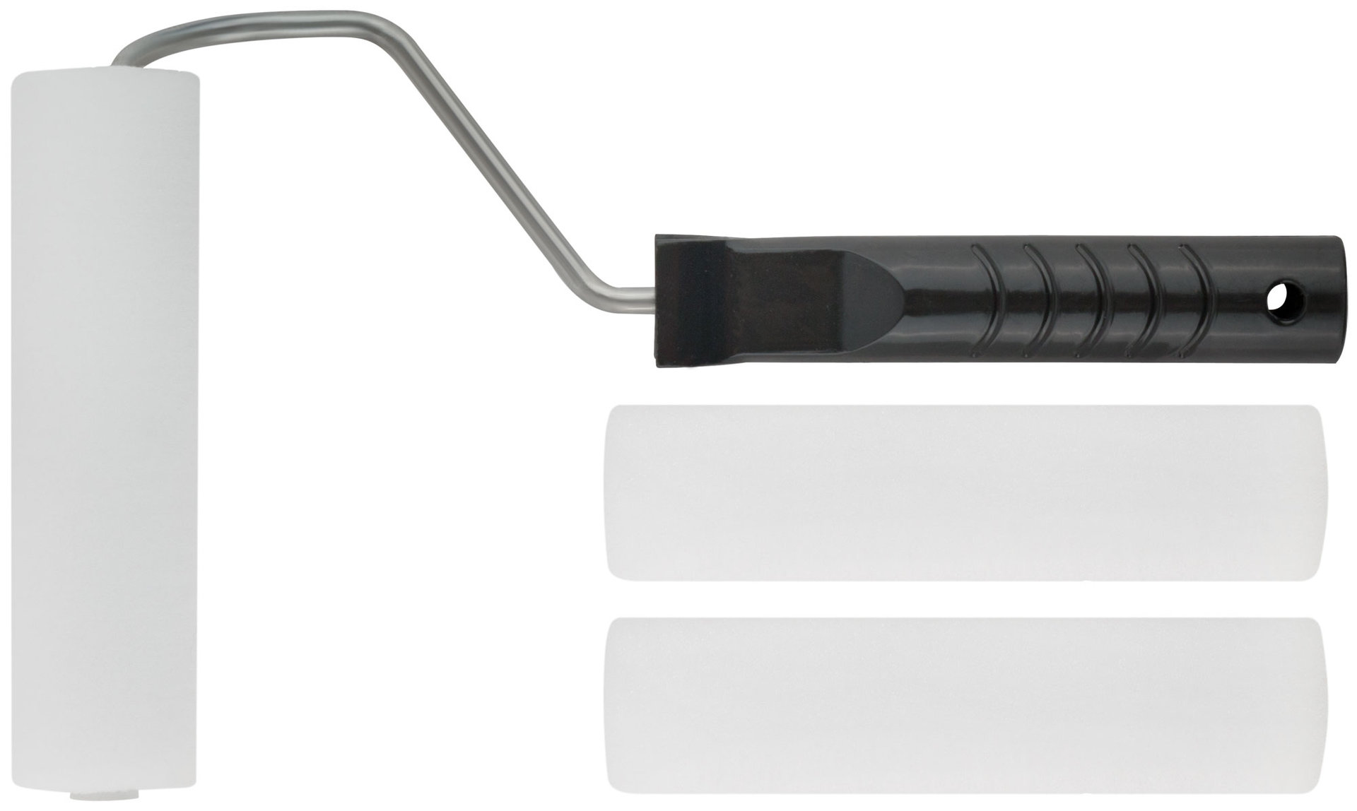 Валик поролоновый + 2 шубки 140 мм (02962)