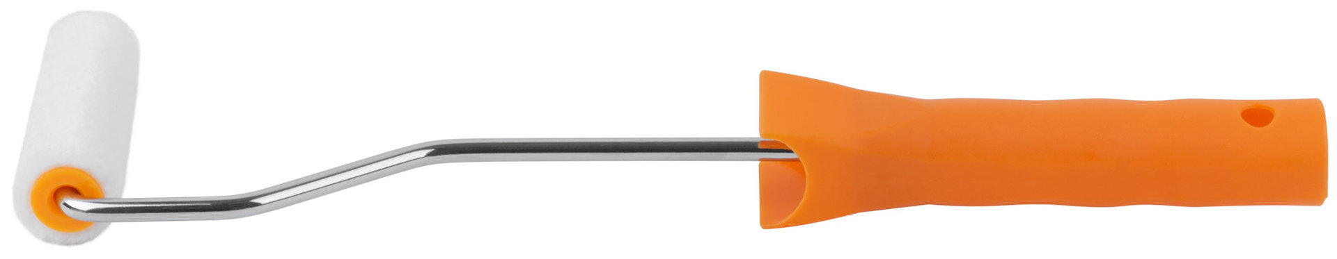 Валик велюровый мини, диам. 15/23 мм, ворс 4 мм, длина ручки 300 мм, 70 мм (02650)