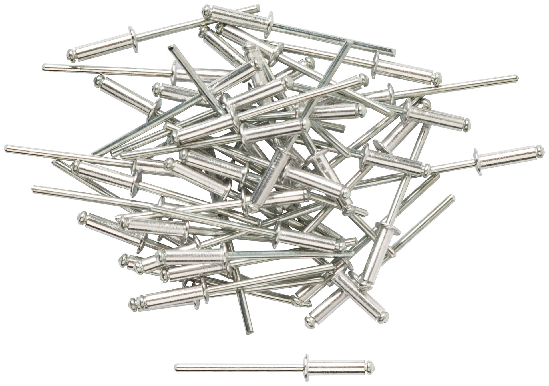 Заклепки мелкая фасовка, 50 шт., 3.2 х 12 мм (23722)