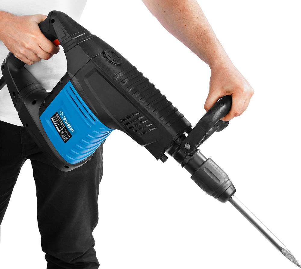 Отбойный молоток SDS-Max 25 Дж, 1500 Вт, АВТ ЗУБР Профессионал ЗММ-25-1500 ЭВК
