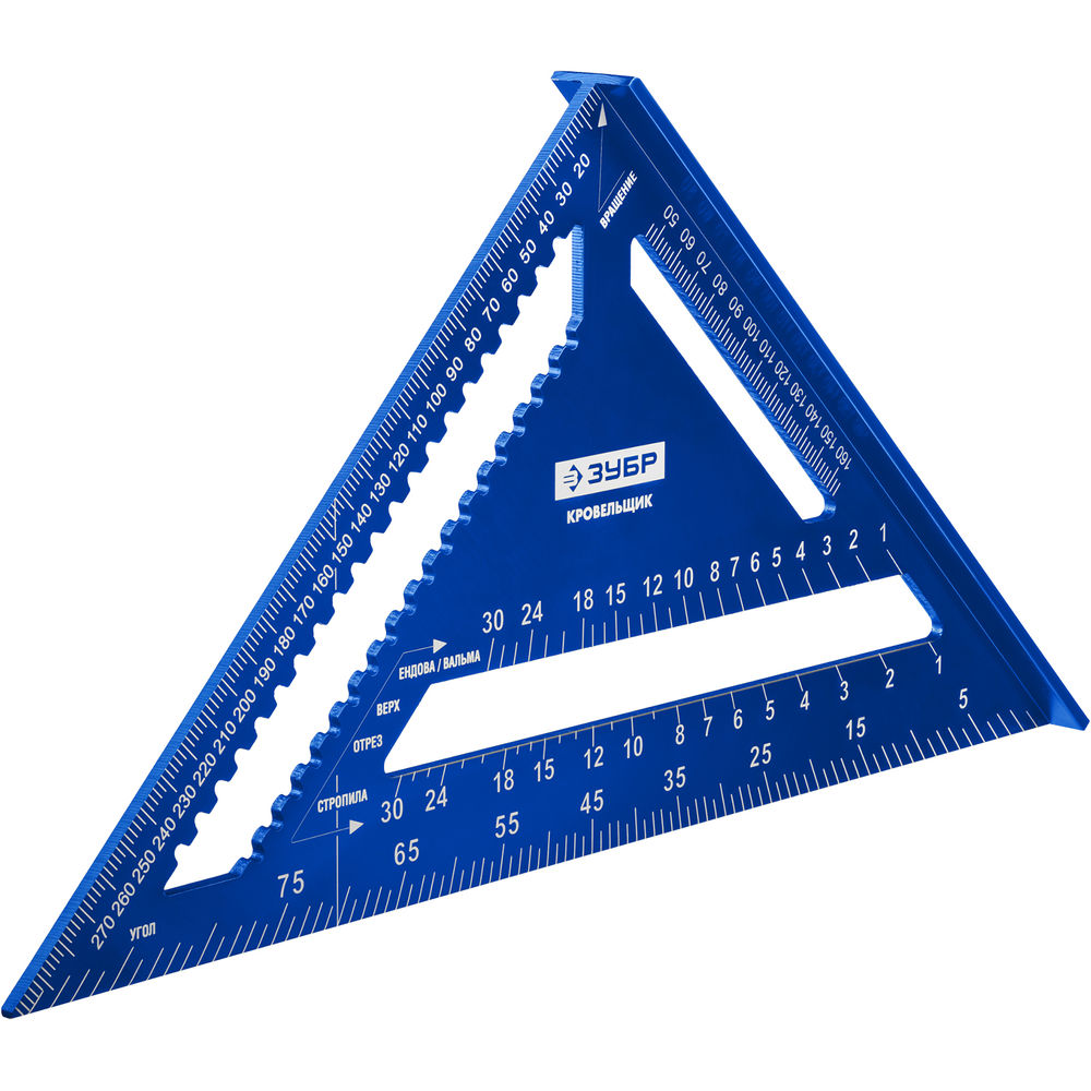Универсальный кровельный угольник Кровельщик, 300 мм, 5-в-1 ЗУБР Профессионал 34391-30