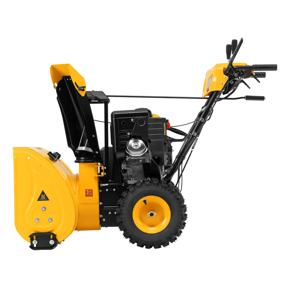 Бензиновая снегоуборочная машина SBL 711D PRO, 302cc, эл.старт, фара, обогрев, блок. дифф. Denzel (97655)