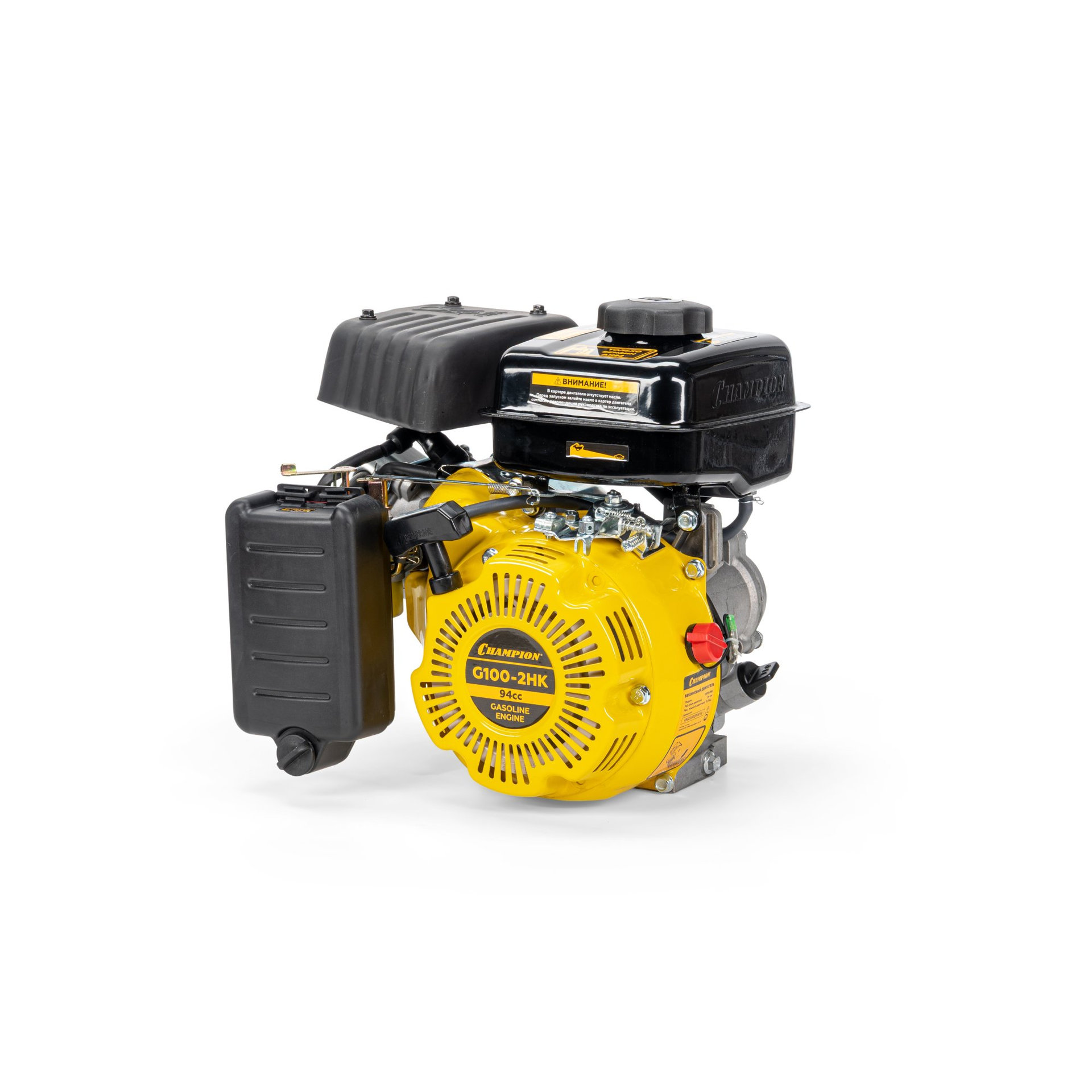 Двигатель 2,5лс/1,84кВт 94см? 16мм шпонка 10кг CHAMPION G100-2HK