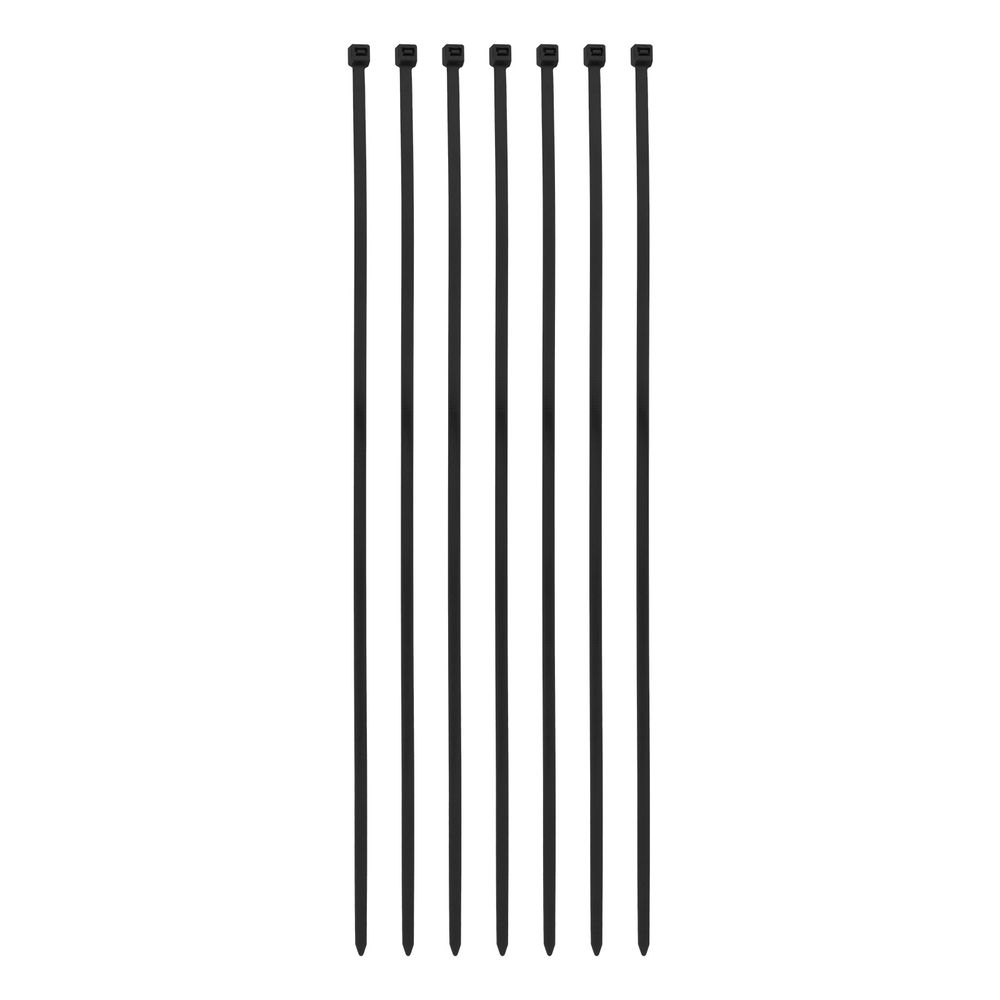 Хомуты, 350 x 4.8 мм, пластиковые, черные, 50 шт Сибртех (45566)