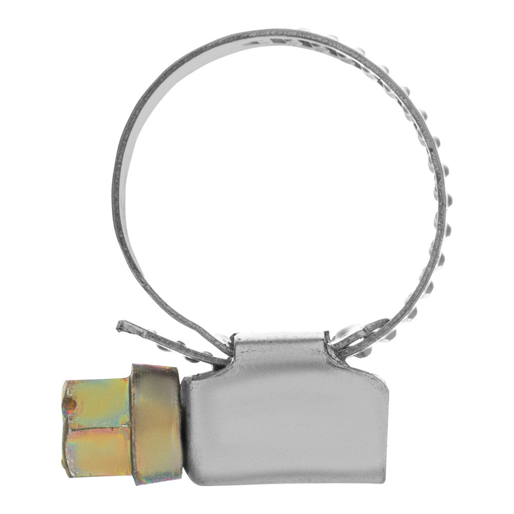 Хомуты нержавеющая сталь, Стандартное болтовое крепление 12-20 мм, 100 штук в упаковке, ширина 9 мм Сибртех (47578)