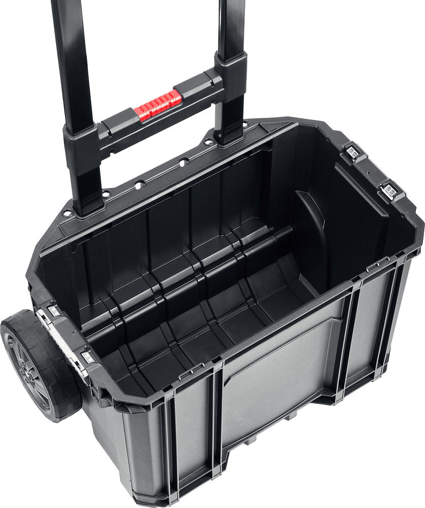 Набор пластиковый 564 х 373 х 700 мм (22) ящик-тележка + ящик для инструментов + ящик органайзер SMART ROLLING KETER 38390-22