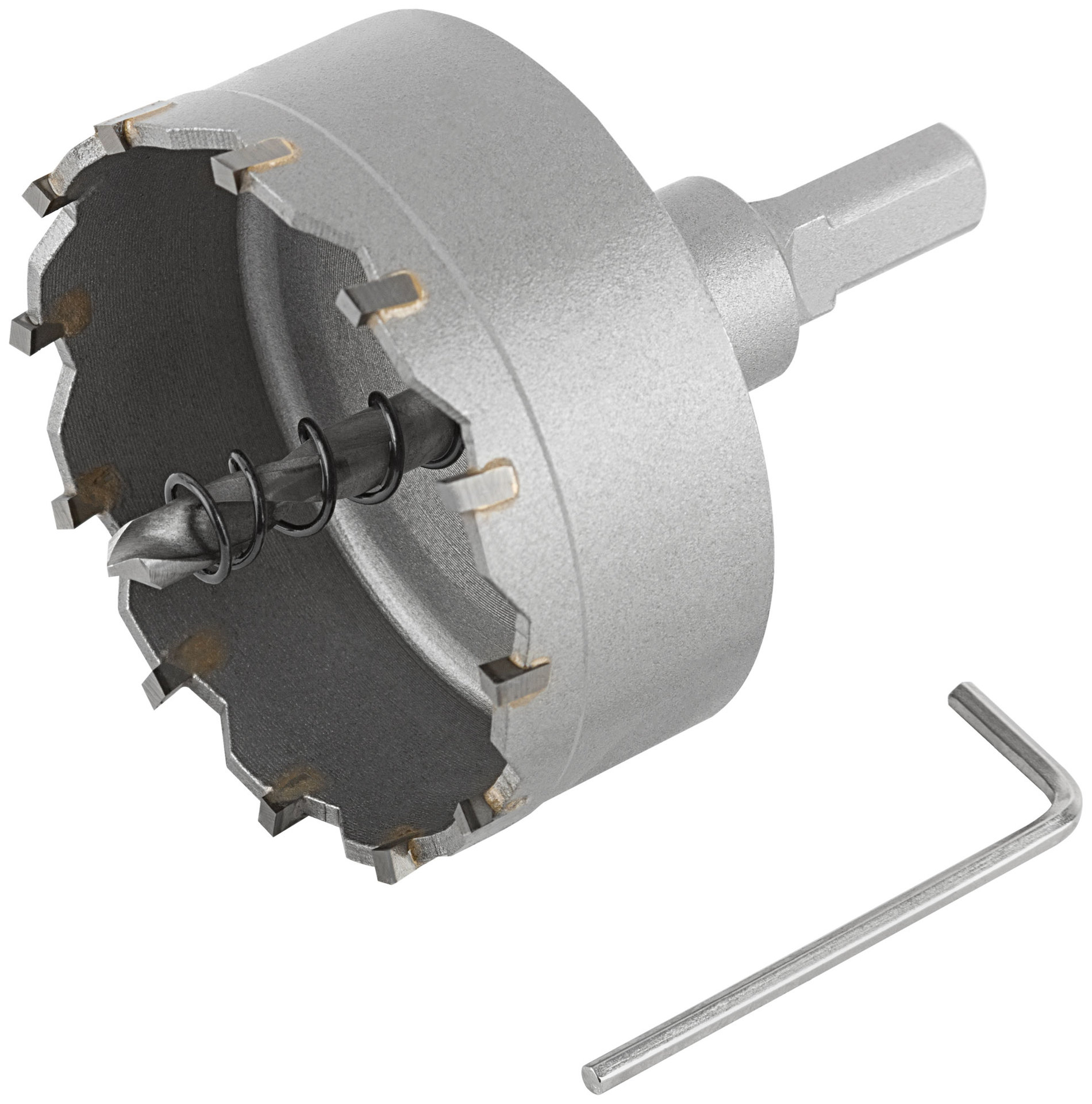 Коронка кольцевая с карбидными вставками Профи (для отверстий в нержавеющей стали) 64 мм (36853)