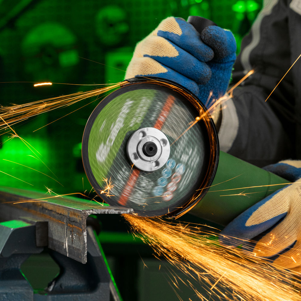 Круг отрезной по металлу, 125 х 1,0 х 22,2 мм, 84%A+16%B, в метал.банке, 10 шт. Сибртех (7431370)