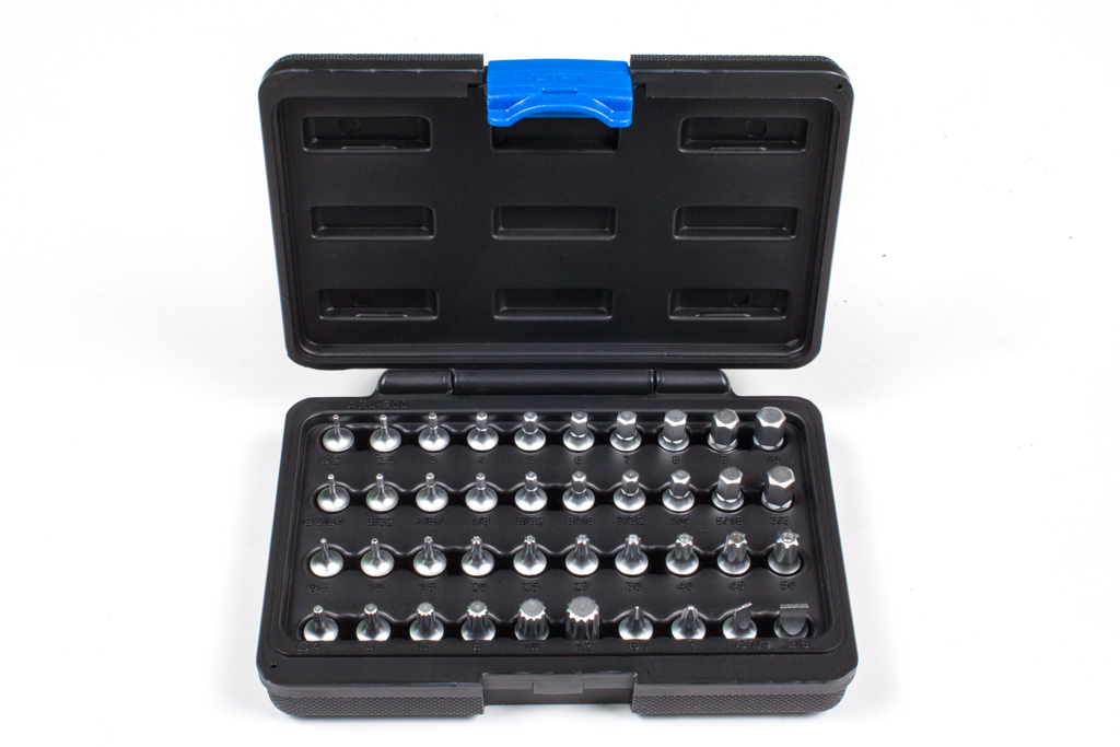 Набор головок коротких 40 пр. 1/4 Licota ABJ-2001