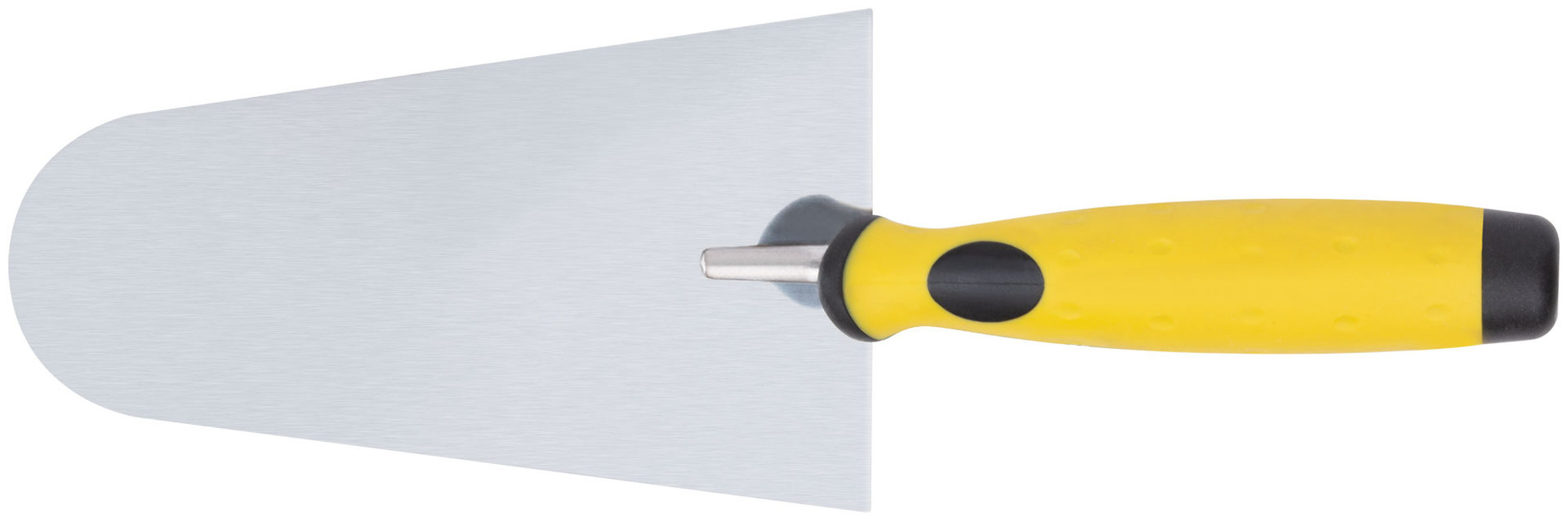 Мастерок нержавеющий, мягкая ручка, Профи, бетонщика 180 мм (05072)