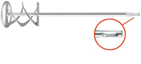 Миксер для краски и строительных смесей, хвостовик SDS-PLUS 60х400 мм (04200М)