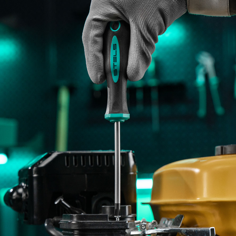 Набор инструментов, 1/4, 1/2, Cr-V, S2, усиленный кейс, 119 предметов Stels