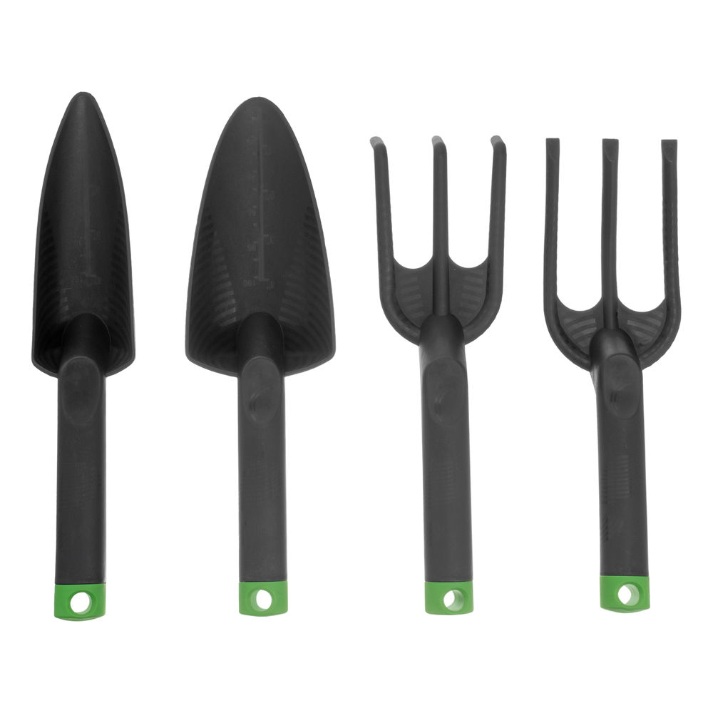 Набор садовых инструментов, полиамид, 4 предмета, BASE Palisad (62912)