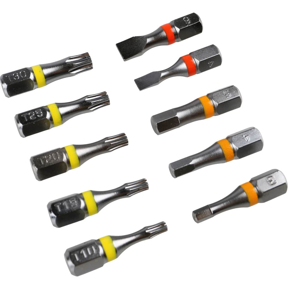 Набор торсионных бит 1/4 с магнитным держателем 15 пр., Licota, ABD-BCRK01