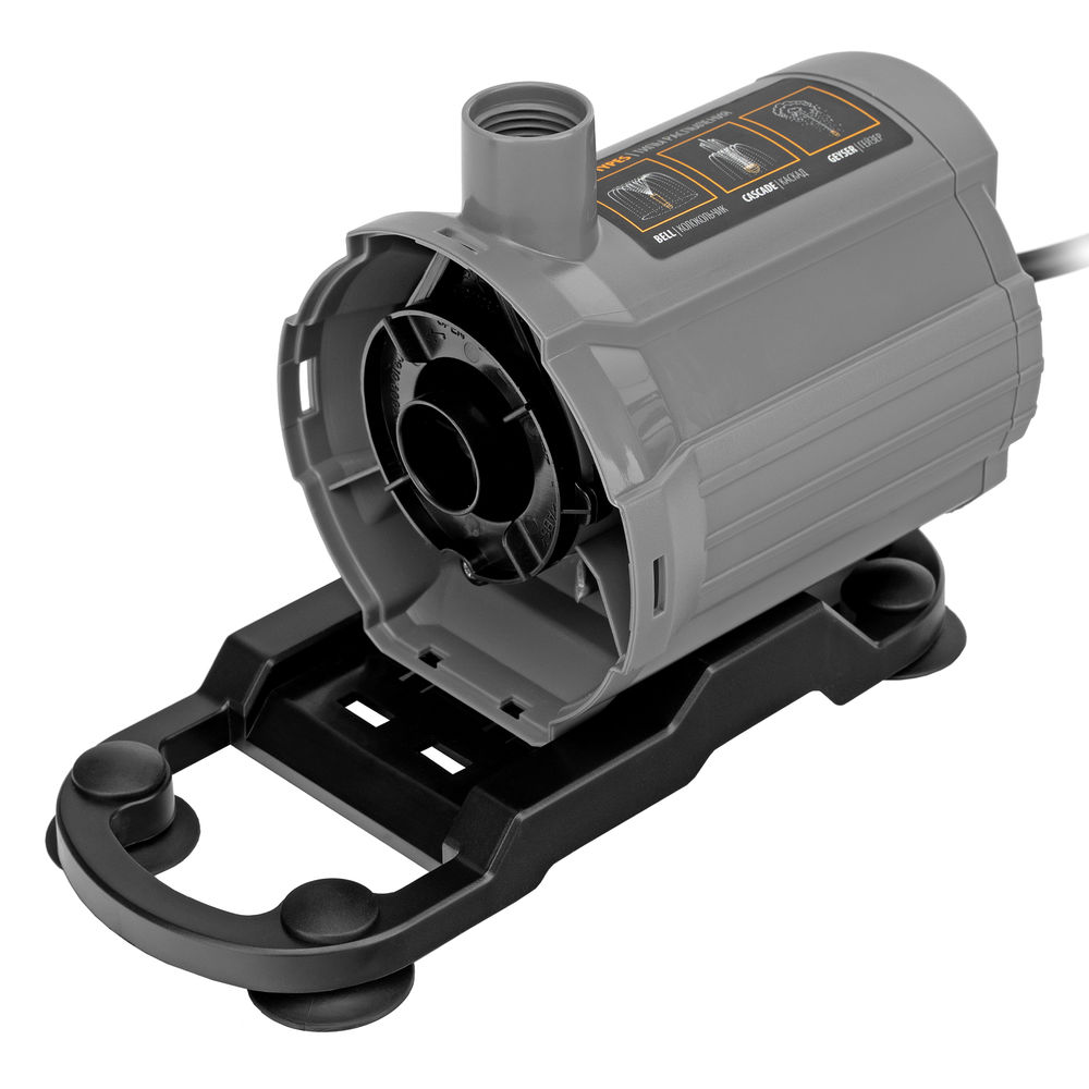 Насос фонтанный FNP31-24, 31 Вт, подъем 2,4 м, 1500 л/ч, колокольчик/2 каскада/гейзер Denzel (99031)