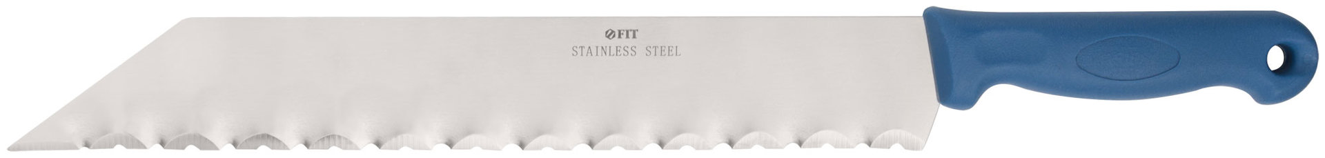 Нож для резки теплоизоляционных плит, лезвие 340х50 мм, нерж.сталь, пластиковая ручка (10637)