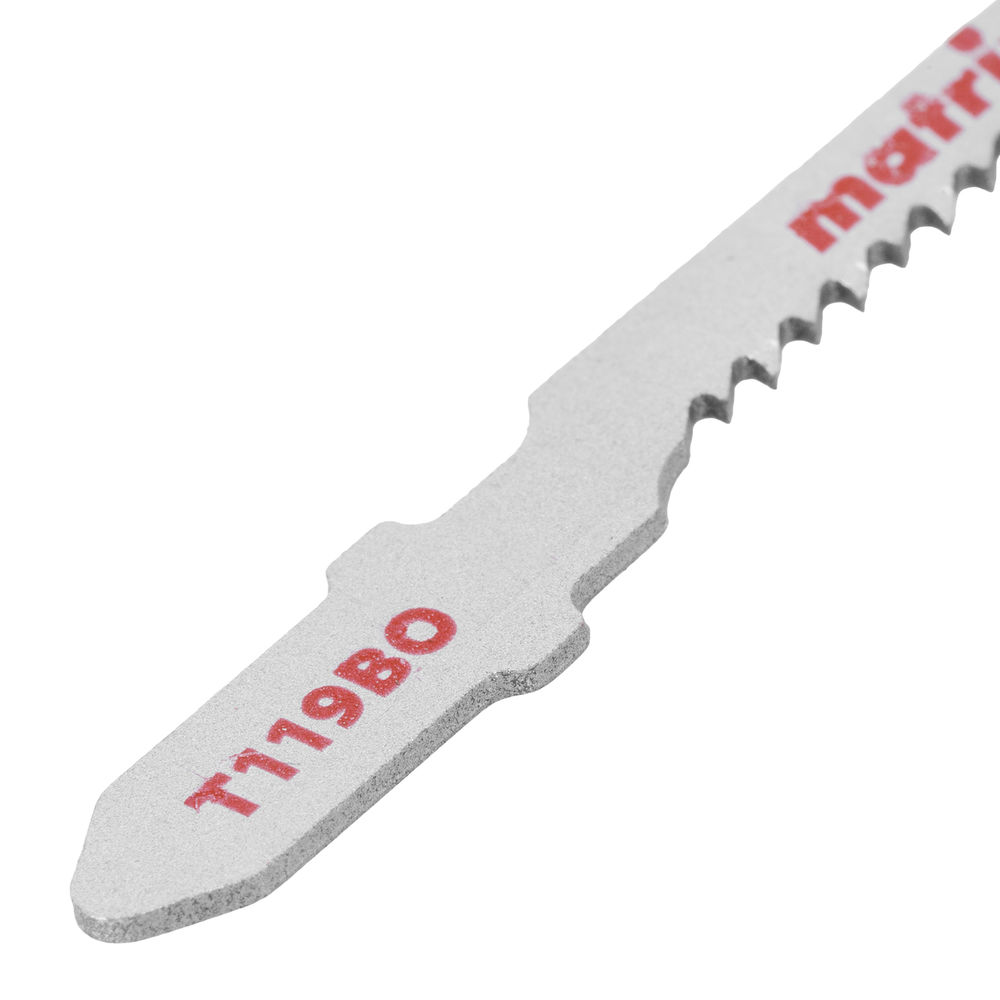 Полотна для электролобзика по дереву, 3 шт, T119BO, 50 x 2 мм, HCS, фигур. рез Matrix