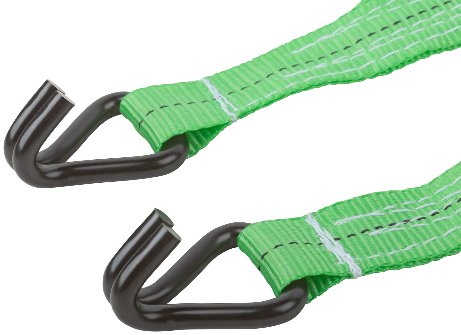 Ремень для крепления груза, храповый механизм 110 мм, полиэфирная лента 25 мм x 5 м, 800 / 1600 кг (64923)